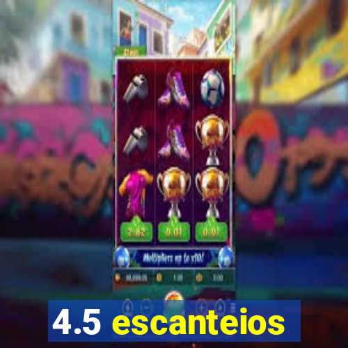 4.5 escanteios